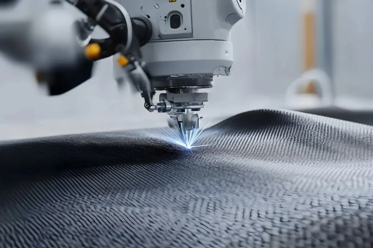 CO2 Laser For Fabric Simplify Bag Manufacturing